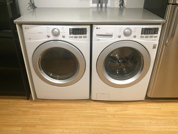 New LG washer and dryer
