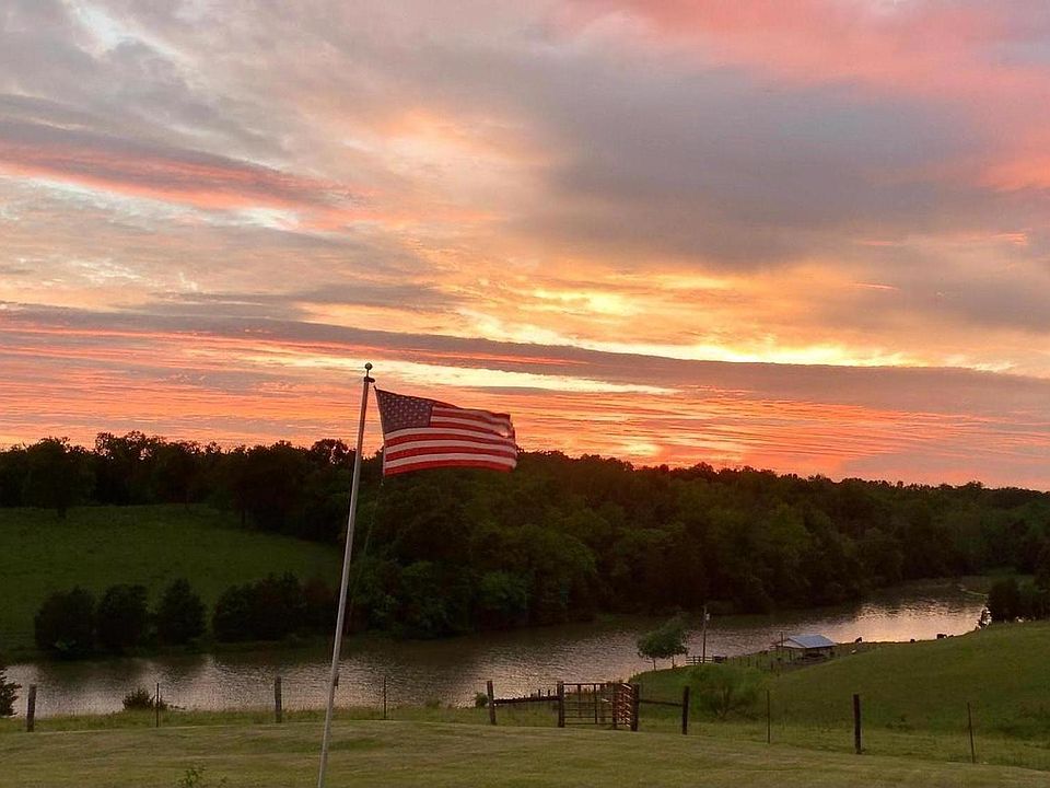 Beautiful sunsets overlooking a 5 acre lake.