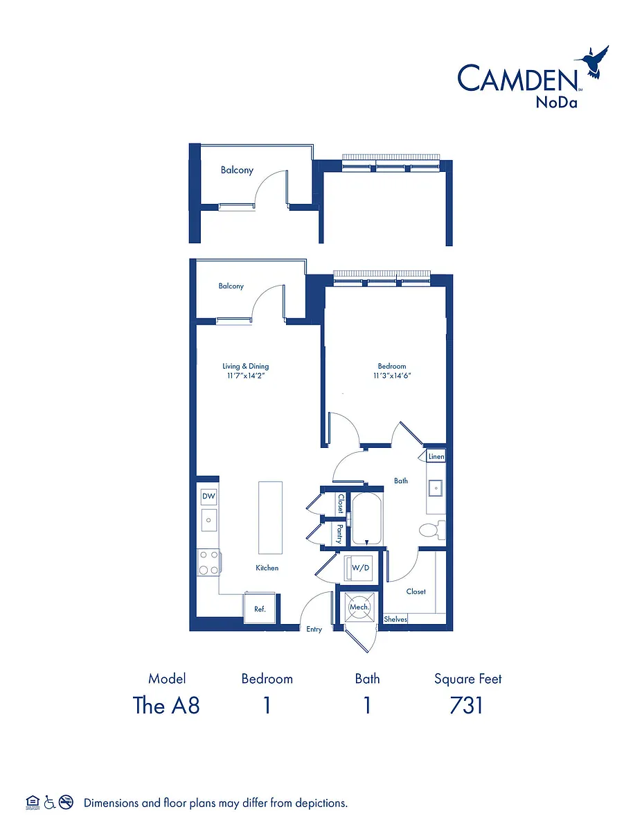 Floor plan A8