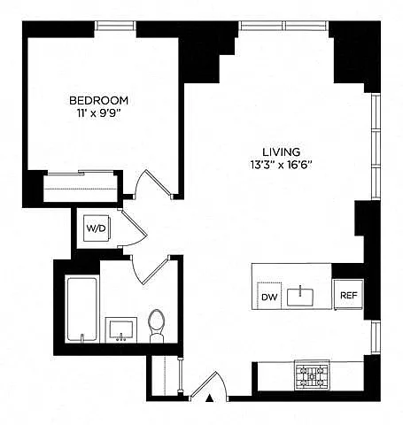 Floor plan 1AN Penthouse West