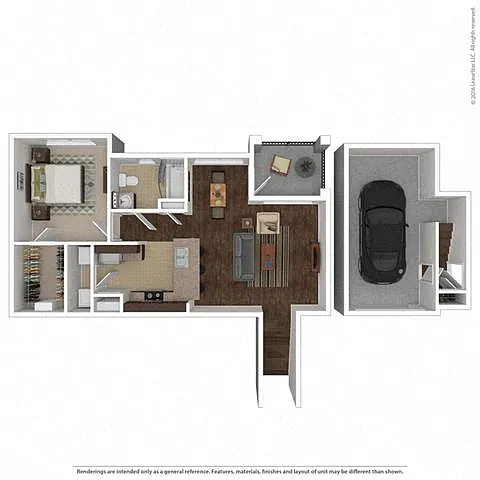 Floor plan Blazer- with attached garages