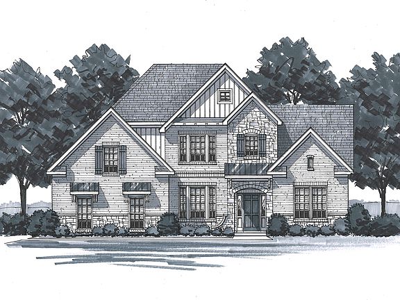 The Bridges II Elevation B Side Entry