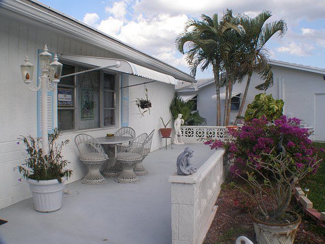 45 ft;front patio