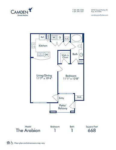 Floor plan The Arabian