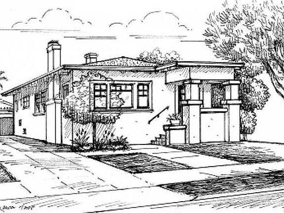 On a treelined street.