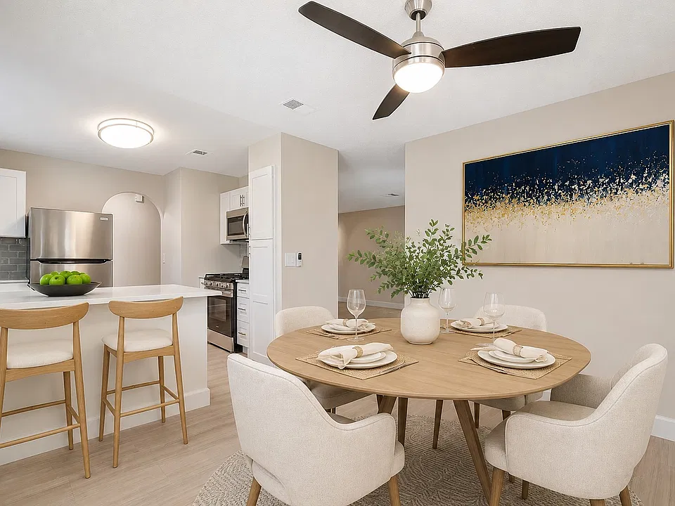 Step into modern elegance at Invitational, where open spaces and stylish design create the perfect dining atmosphere. Bright, inviting interiors are ideal for gatherings. Explore our community today for your next home!