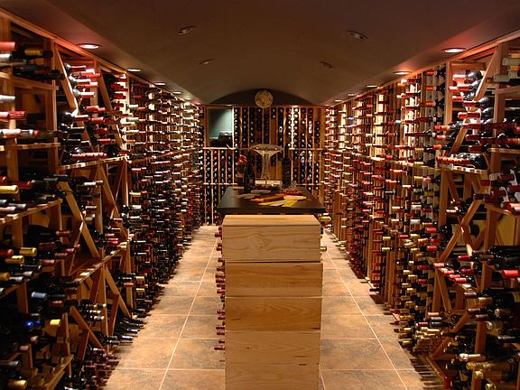 4,000 bottle wine cellar