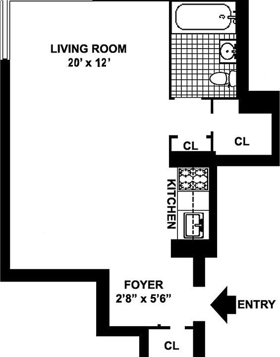 1st image of 155 E 38th St APT 11C