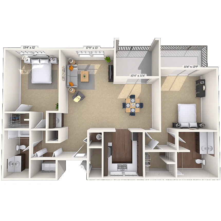 Floor plan The Maple
