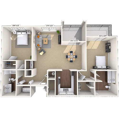 Floor plan The Maple