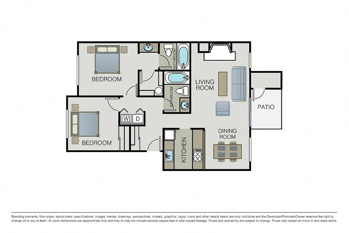Floor plan Plan 2B