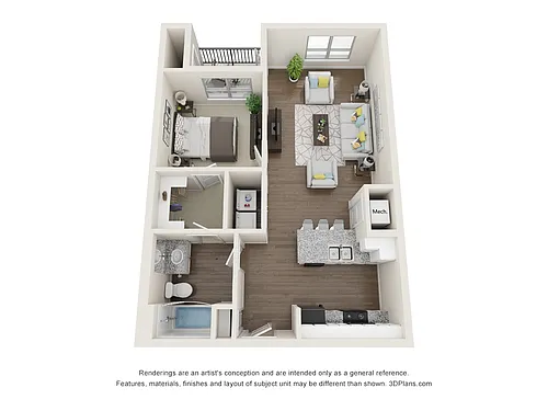 Floor plan A1