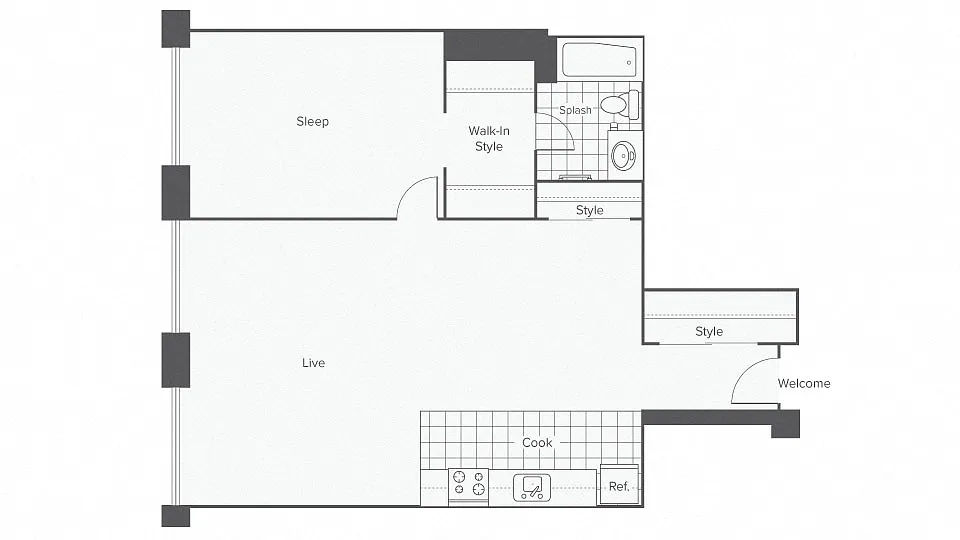 Floor plan Alexandria