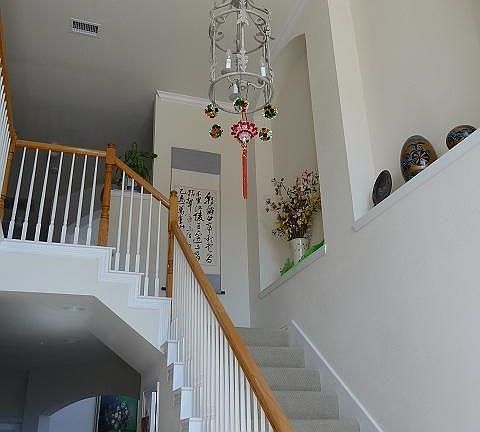 Stairs to 2nd floor