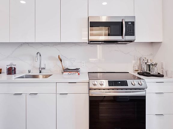 Kitchen with Stainless Steel Appliances