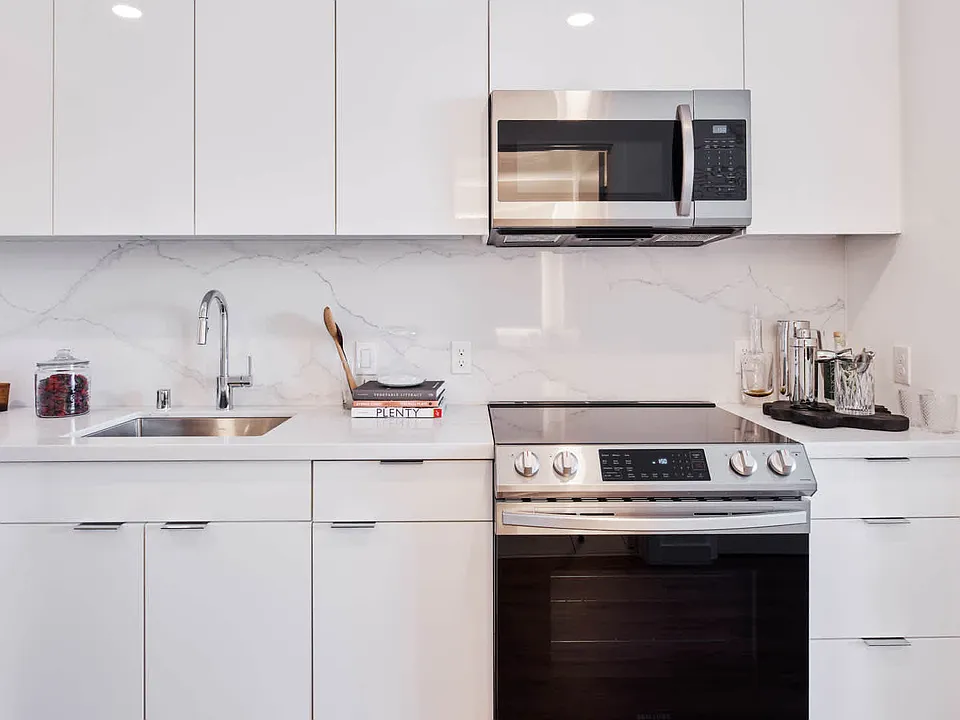 Kitchen with Stainless Steel Appliances