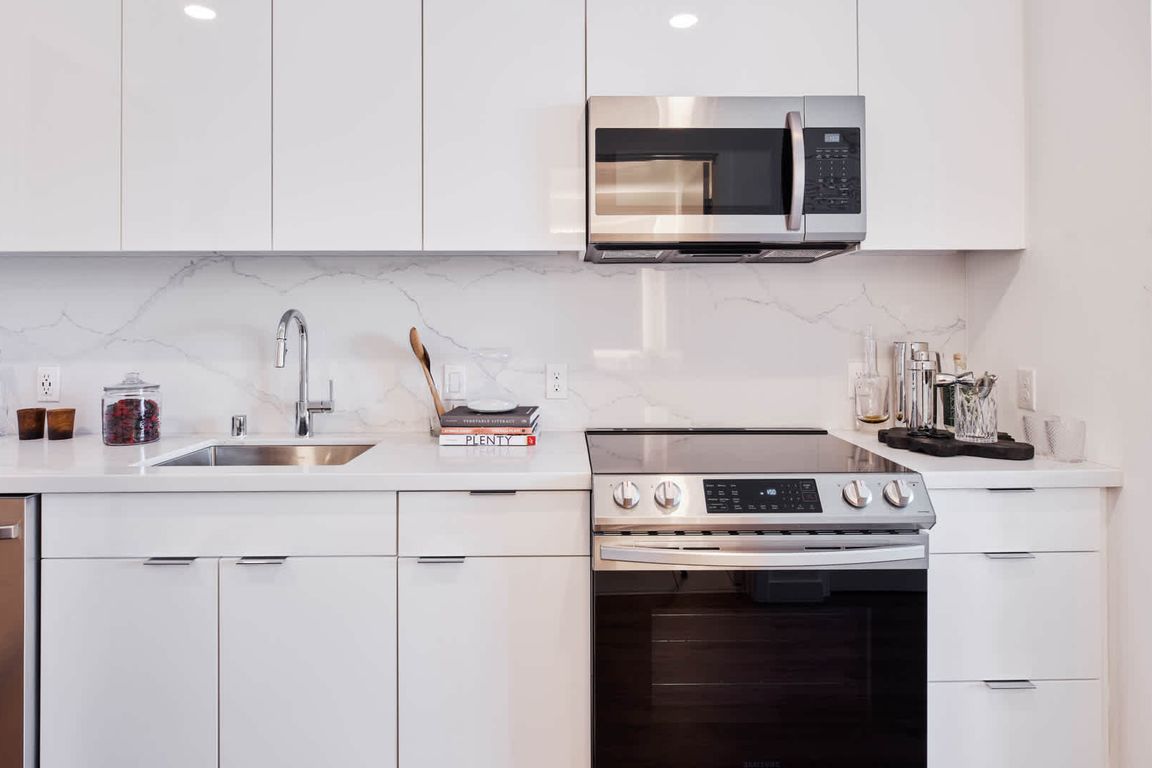 Kitchen with Stainless Steel Appliances