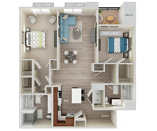 Floor plan B10-1247