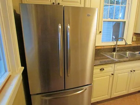 All stainless appliances in kitchen