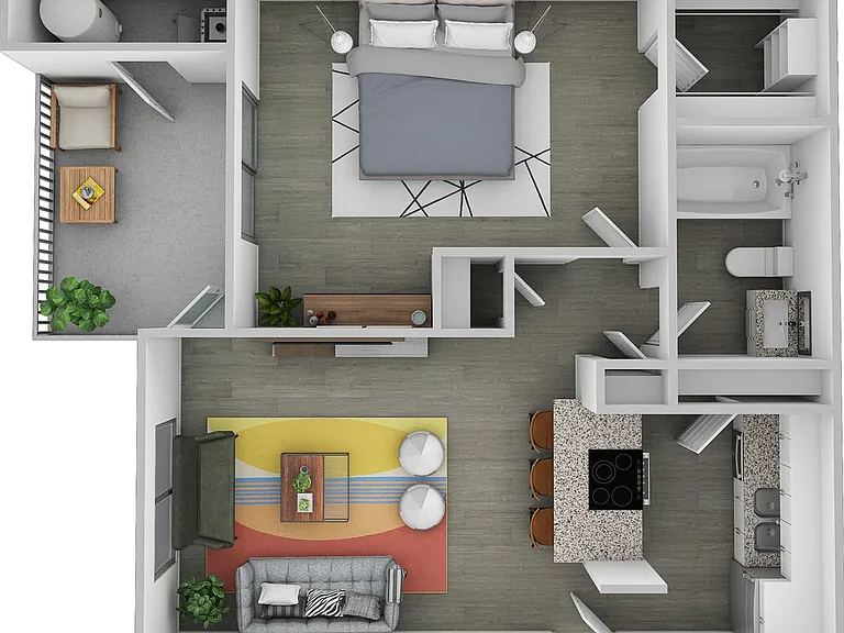 Laguna 3D Floorplan Image Laguna 3D Floorplan Image