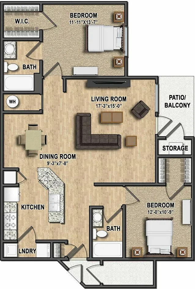 Floor plan Corwin