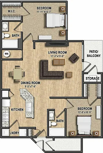 Floor plan Corwin