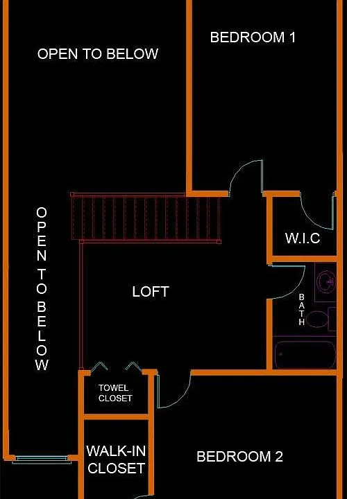 Layout 2nd Floor