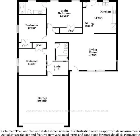 3 bed, 2.0 bath, 1160 sqft, $2,280 — Photo 3