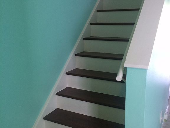 Wooden stairs
