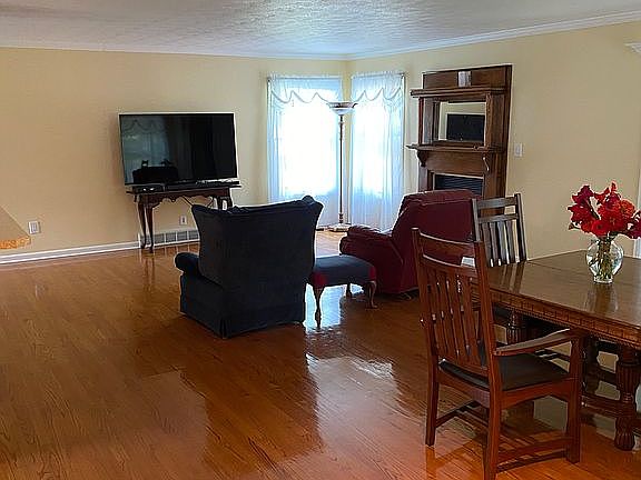 Open concept living area