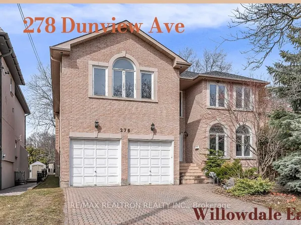278 Dunview Ave, Toronto, ON M2N 4J5