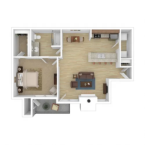 Floor plan A1A