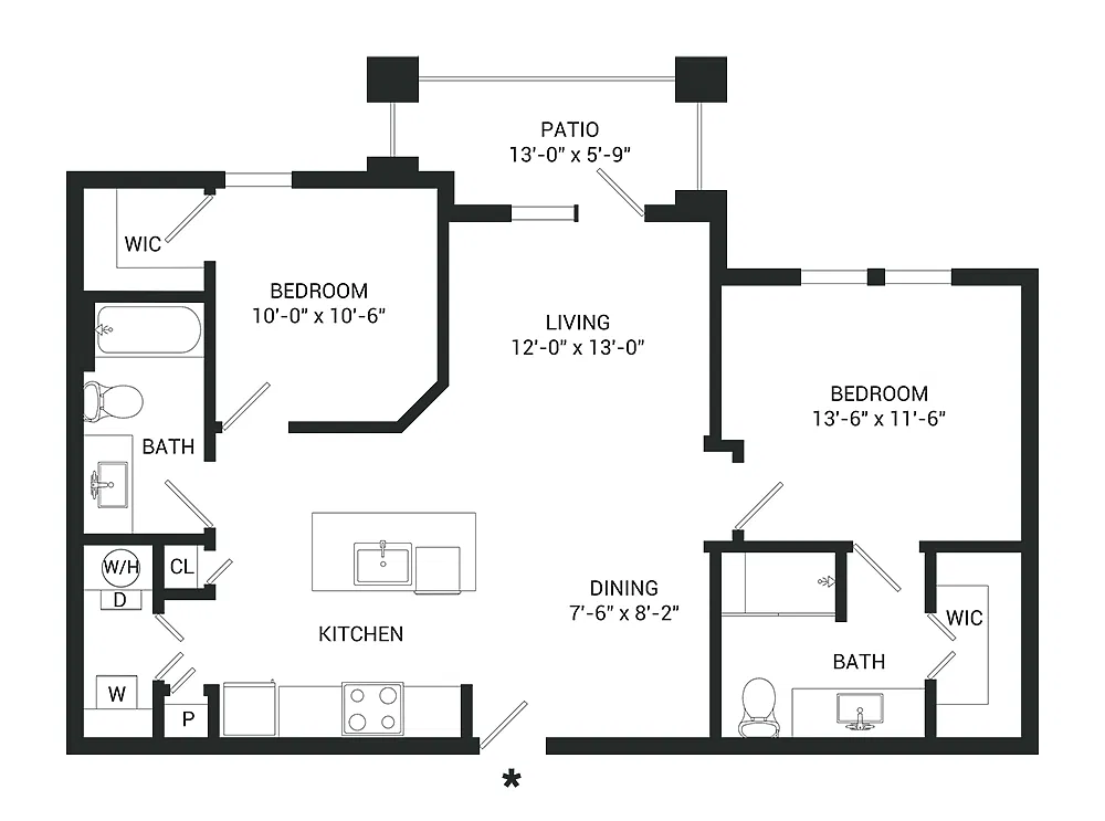Floor plan Viridian