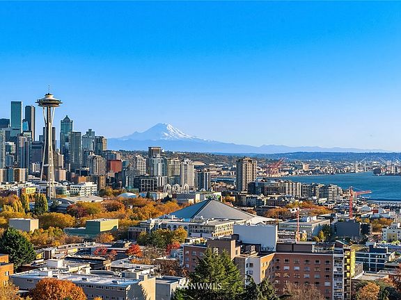 Expansive Mountain, City and Sound View 