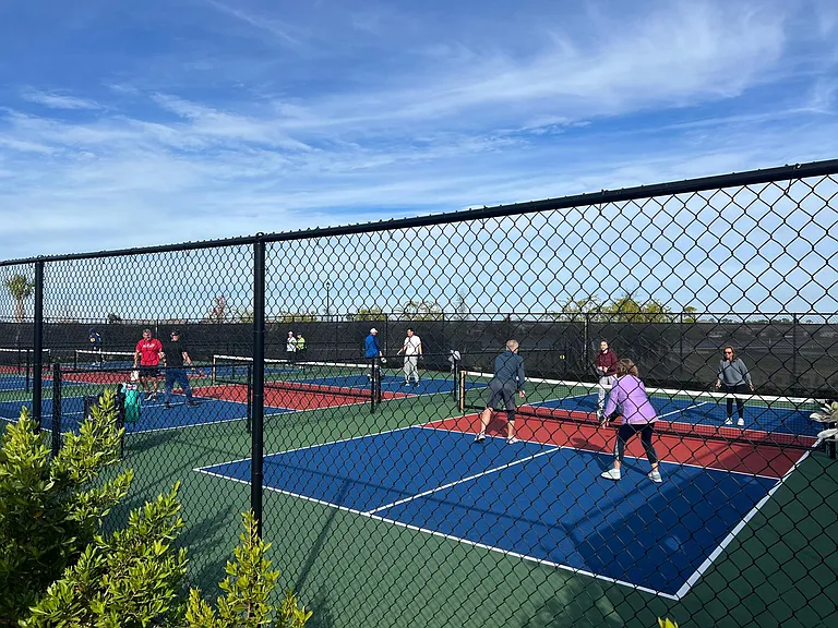 Pickleball courts (4) and Tennis courts (4)!!