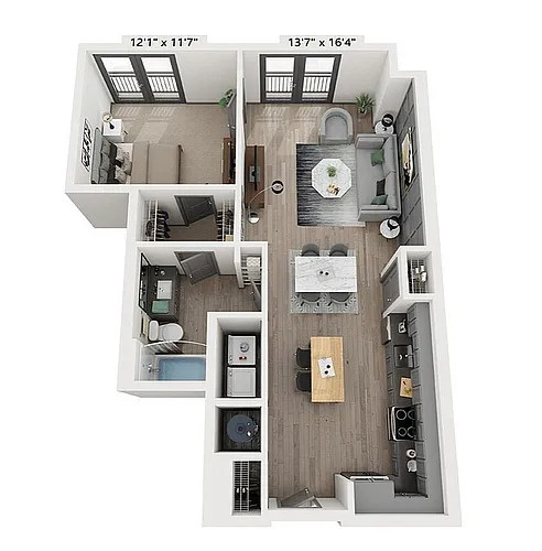 Floor plan The Madison