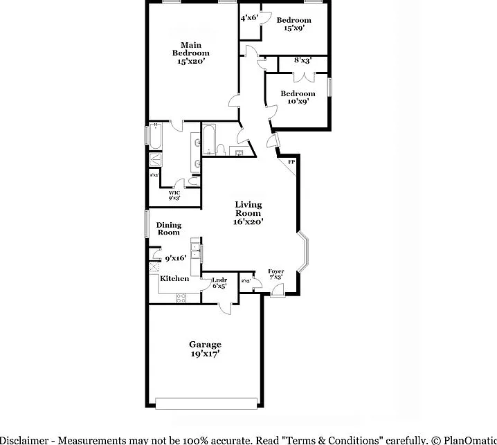 3 bed, 2.0 bath, 1631 sqft, $2,055 — Photo 2