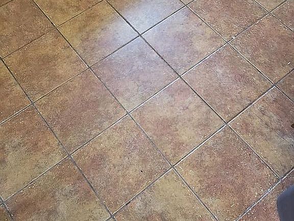 Tile floor
