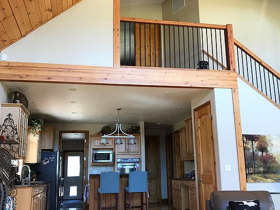 Open concept kitchen and upstairs main suite