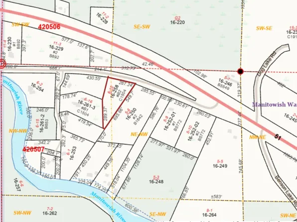 LOT On Manitowish Rvr Access Rd, Manitowish Waters, WI 54545