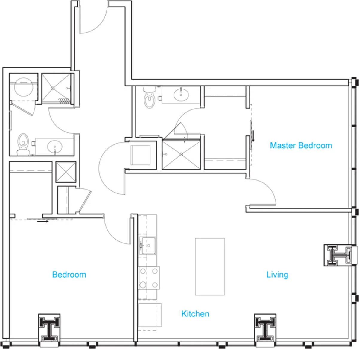 Floor plan B3
