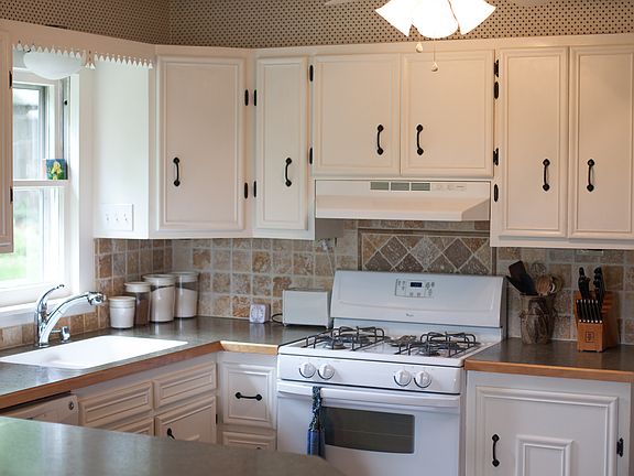 Remodeled kitchen.