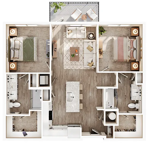 Floor plan B1