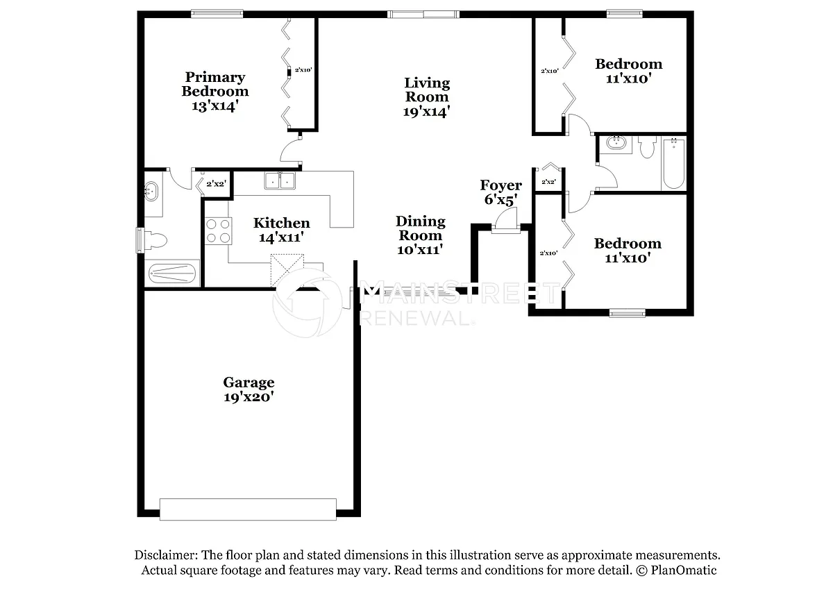Floor Plan - 3405 4th St W