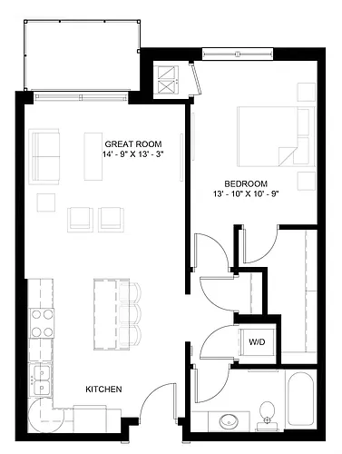 Floor plan The Blackburn (B10)
