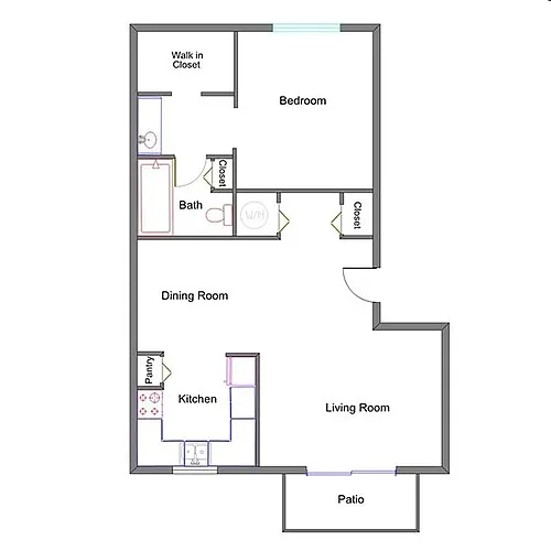 Floor plan Floorplan A1