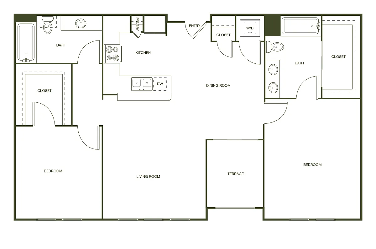 Floor plan B2