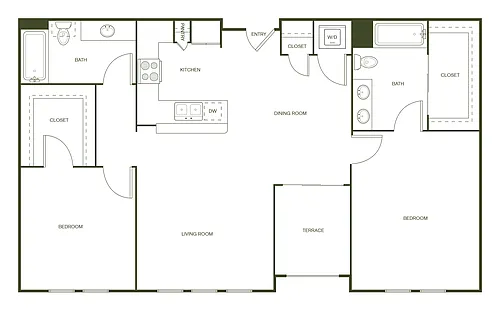 Floor plan B2
