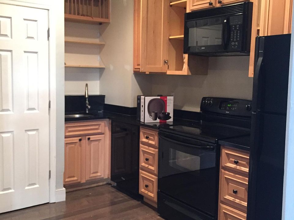 Kitchen, looking from large bedroom