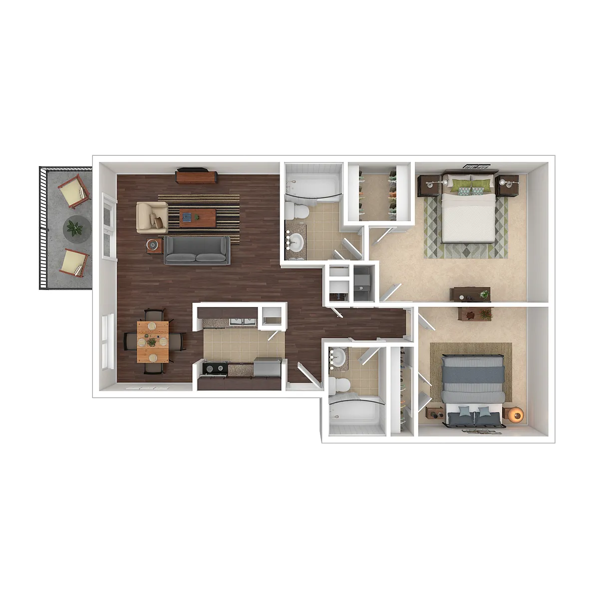 Floor plan 2-2